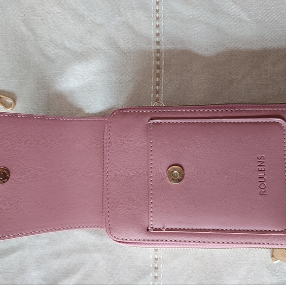 Roulens over shoulder or clutch wallet with cell phone holder. - Picture 6 of 7
